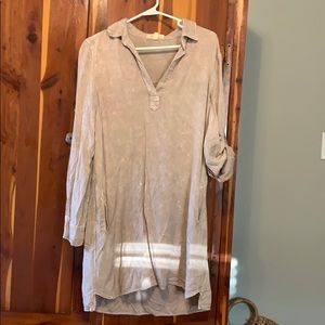 Cloth and stone dress